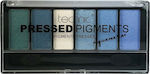 Technic Pressed Pigments Eye Shadow Palette in Solid Form Aquamarine 7.2gr