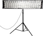 Nanlite Strip Softbox with Grid 140x30cm.