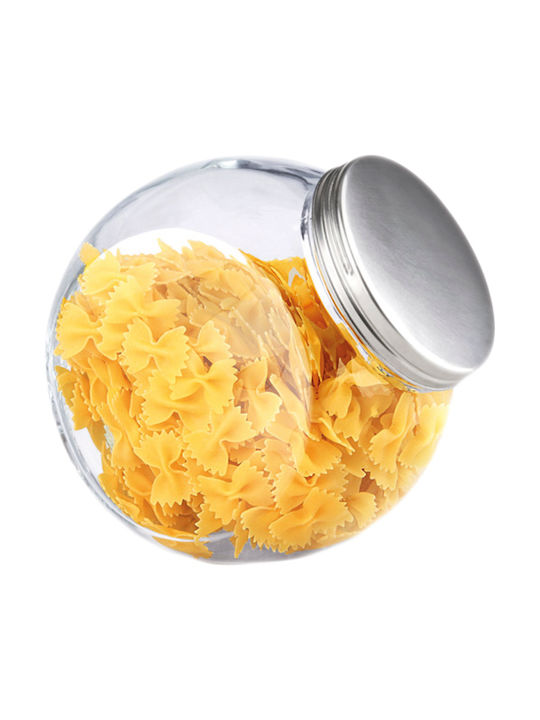GTSA Vase General Use with Lid Glass Transparent 2200ml