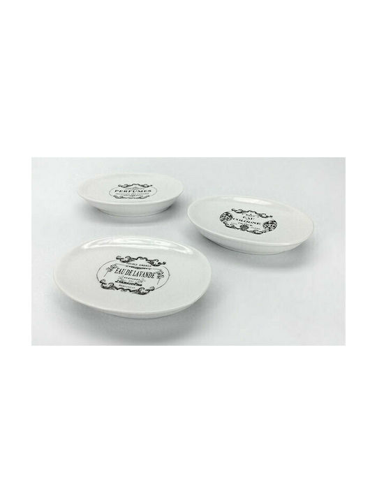 Viosarp ART.699302 Ceramic Soap Dish Countertop White