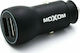 Moxom MX-VC04 Car Charger 2.4A Fast Charging with Ports: 2xUSB with Cable Micro-USB Black Color