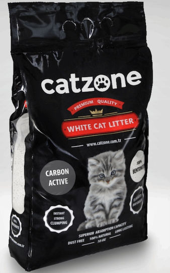 Catzone White Cat Litter Bentonite Cat Litter 10kg