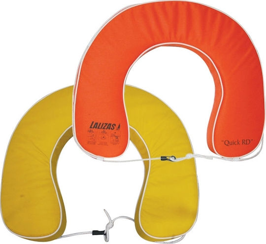 Lalizas Adults Horseshoe Buoy 142N Yellow Quick RD