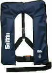 Eval Simi Automatic Life Jacket Belt Adults Φουσκωτό SIMI 170N EN ISO 12402-3 Μπλε