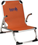 TH-CH-170 Small Chair Beach Aluminium Orange