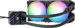 Alphacool Eisbaer Pro Aurora 240 Water Cooling System AIO CPU With 2 120mm Fans And RGB Lighting Alphacool Eisbaer Pro Aurora 240 Water Cooling System AIO CPU With 2 120mm Fans And RGB Lighting