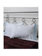 Silk Fashion Pillowcase Set with Envelope Cover White 46x70cm.