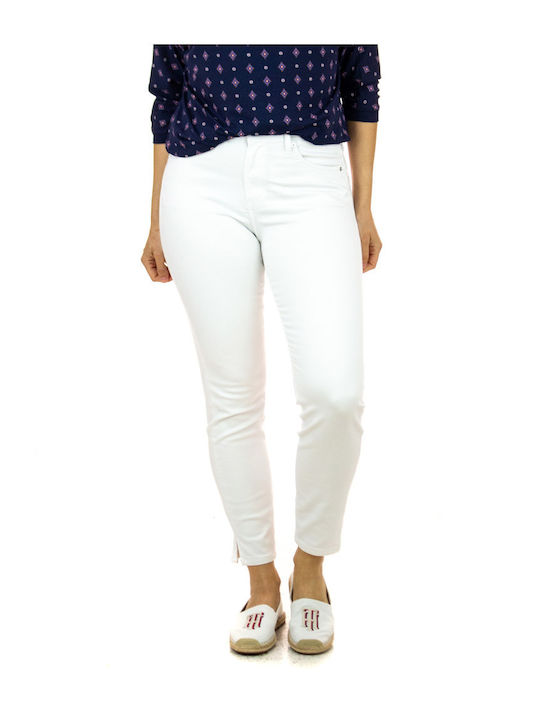 Red Label Women's Jean Trousers White