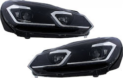 Carner Μπροστινά Φανάρια LED για Volkswagen Golf 6 2008-2012 7.5 Look 2τμχ Carner Μπροστινά Φανάρια LED για Volkswagen Golf 6 2008-2012 7.5 Look 2τμχ