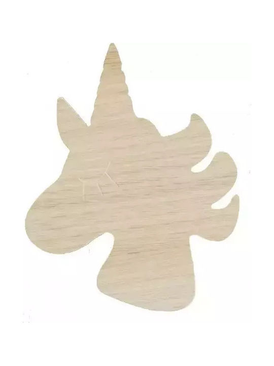April Eleven Wooden Kids Wall Light Unicorn