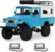 MN Model Toyota Land Cruiser FJ40 2.4G 4WD Ferngesteuertes Auto Raupenfahrzeug 4WD Blue