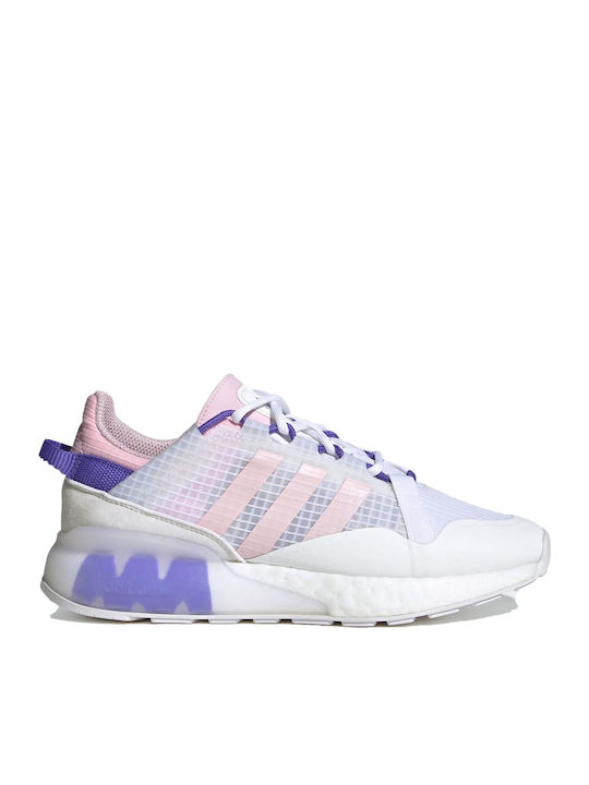 adidas Zx 2k Boost Pure Дамски Маратонки Cloud White / Clear Pink
