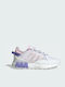 Adidas Zx 2k Boost Pure Damen Sneakers Cloud White / Clear Pink / Purple