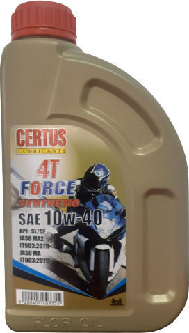 Certus 4T Force Синтетично Масло за мотоциклети за четиритактови двигатели 10W-40 1лт