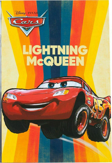 Gim Notebook Ruled B5 Cars Lightning Mcqueen Multicolour 1pcs