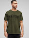 S.Oliver Men's Short Sleeve T-shirt Khaki 2064849-7940