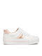 Refresh Damen Flatforms Sneakers Weiß