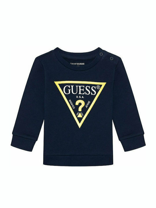 Guess Fleece Kinder-Sweatshirt Marineblau Core