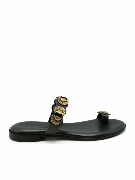 Komis & Komis 10S Leather Women's Flat Sandals ...