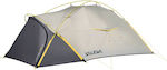 Salewa Litetrek III Pro Camping Tent Climbing Gray with Double Cloth 4 Seasons for 3 People Waterproof 3000mm 210x165x107cm