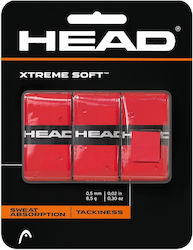 Head Xtreme Soft Overgrip Rot 3τμχ Head Xtreme Soft Overgrip Rot 3τμχ
