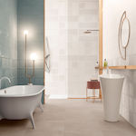 Ravenna Texture Floor Interior Matte Ceramic Tile 75x25cm Pigeon-Marine