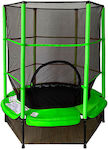 Bormann Kids Trampoline 138cm with Net & Ladder Green