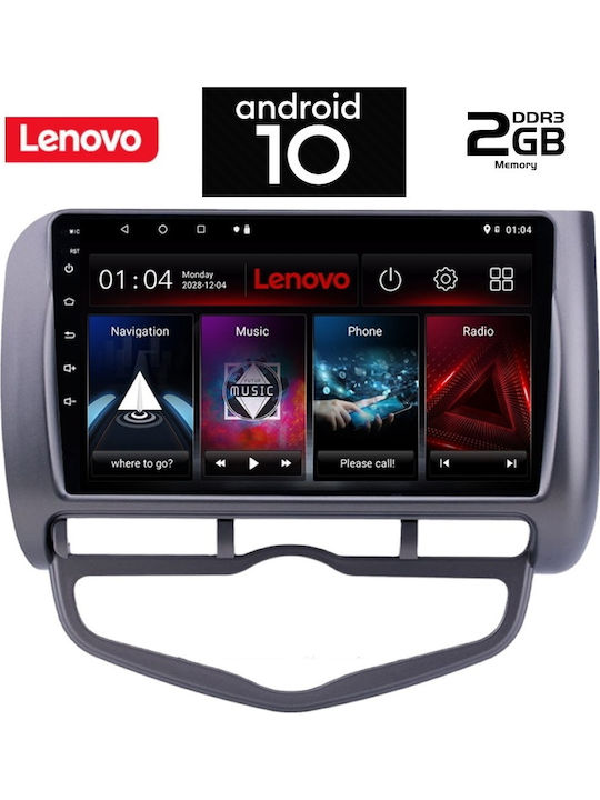 Lenovo IQ-AN X6770 Ηχοσύστημα Αυτοκινήτου για Honda Jazz 2002-2008 με Clima (Bluetooth/USB/WiFi/GPS) με Οθόνη Αφής 9"