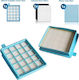 Unibags FPH55 Filtru Hepa Aspirator Compatibil cu Philips