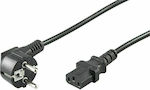 ATC IEC C13 - Schuko Cable 1.5m Black (06.002.0005)