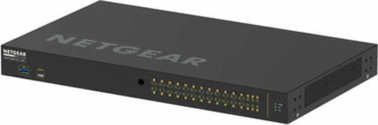 NetGear GSM4230P Managed L2 PoE Switch with 26 Gigabit (1Gbps) Ethernet Ports and 4 SFP Ports