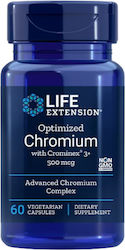 Life Extension Optimized Chromium with Crominex 3+ 500mg 60 φυτικές κάψουλες Life Extension Optimized Chromium with Crominex 3+ 500mg 60 φυτικές κάψουλες