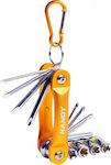 Handy Tools Multi-tool Keychain Yellow