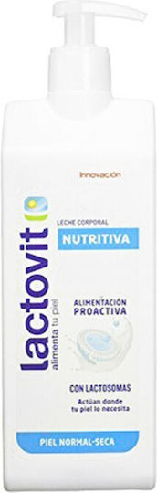 Lactovit Loțiune Nutritivă Hidratantă de Corp cu Unt de Shea pentru Ten Normal până la Uscat 400ml