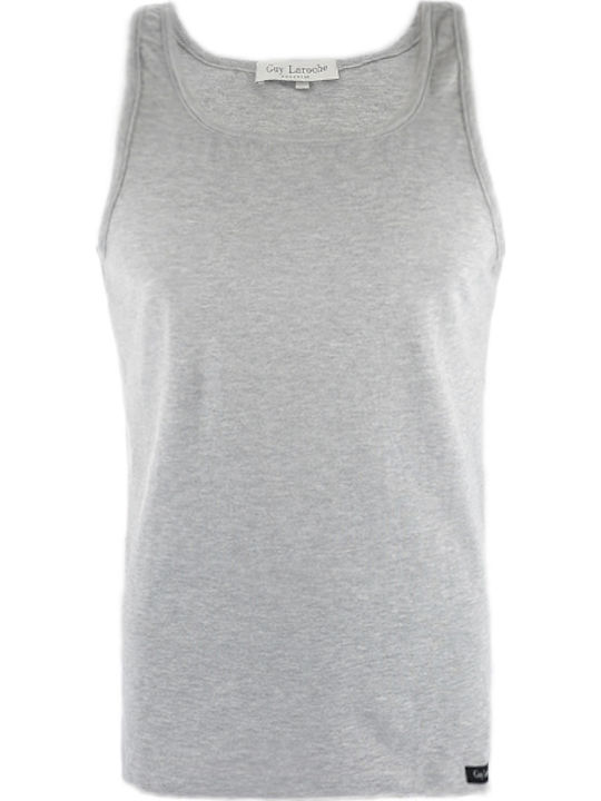 Men's Undershirt Sleeveless in Gray Color