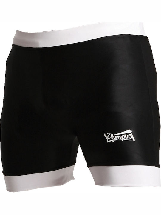 Olympus Sport 2020002 Σορτσάκι MMA Shorts Lycra Schwarz Schwarz