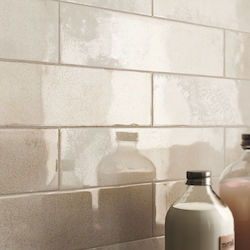 Ravenna Harlem Kitchen Wall / Bathroom Gloss Ceramic Tile 30x7.5cm Neutral
