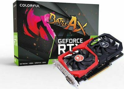 GeForce RTX 2060 6GB GDDR6 NB-V Κάρτα Γραφικών PCI-E x16 3.0 με HDMI και DisplayPort