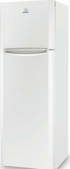 Indesit Kühlschrank mit Doppeltür 318Es H175xB60xT65.5cm. Weiß TIAA 12 V.1
