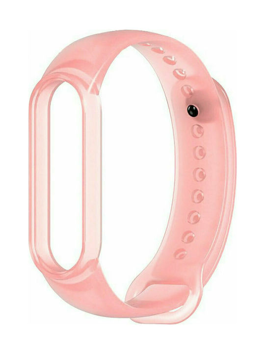 Hurtel Strap Silicone with Pin Pink (Mi Smart Band 5/Mi Smart Band 6)