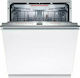Bosch SMV6ZCX49E Πλήρως Εντοιχιζόμενο Πλυντήριο Πιάτων για 14 Σερβίτσια Π59.8xY81.5εκ. Γκρι