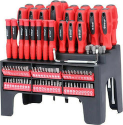 DWM Set 34 Magnetic Screwdrivers with 66 Interchangeable Tips