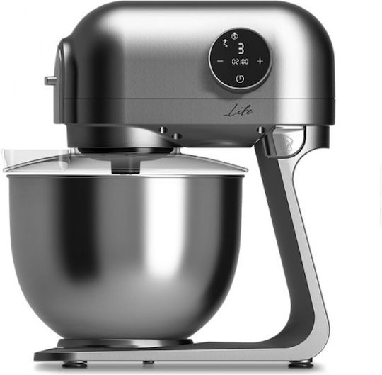 Life Iconic Stand Mixer 1200W with Stainless Mixing Bowl 5lt
