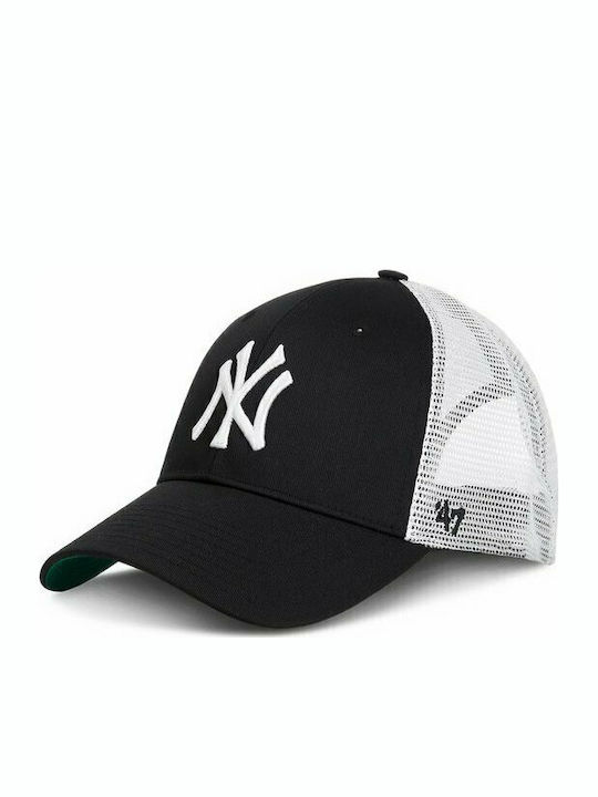 47 Brand New York Yankees Jockey mit Netz Schwarz