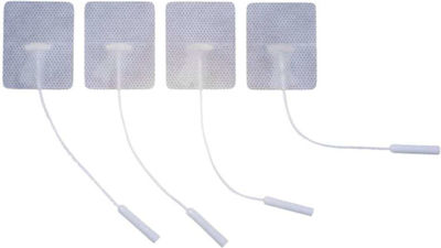 Bournas Medicals PG471W Sticker Physiotherapy Electrode Tens L4.6xW4.7cm 4pcs