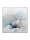 Atmosphera Blue Lotus Πίνακας σε Καμβά 58x58cm