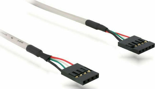 DeLock DeLock 4-Pin pwm Kabel 0,5m Schwarz 82439