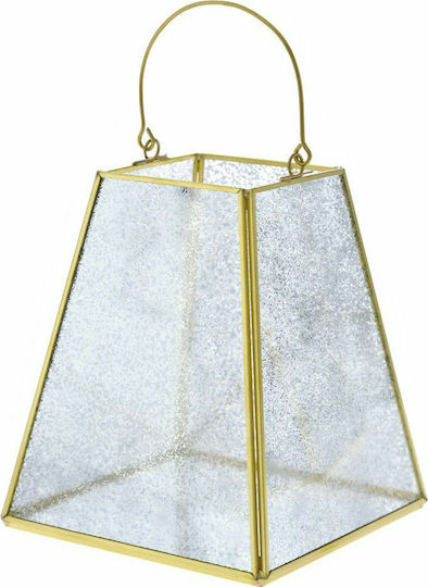 Iliadis Felinar Sticlă De masă Auriu 14x14x17buc 1buc