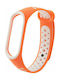 Hurtel Dots Strap Silicone with Pin White (Mi Band 3/Mi Smart Band 4)