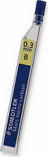 Staedtler 12 Συσκευασίες x 12 Μύτες Μολυβιού Mars Micro Carbon Πάχους 0.3mm Τύπου B